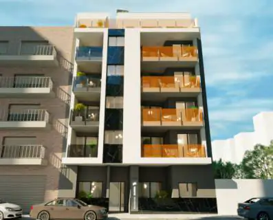 Nowe apartamenty w centrum Torrevieja blisko plaży del Cura 1