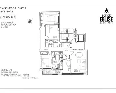 Nowe apartamenty z 3 lub 4 sypialniami w Santa Pola 8