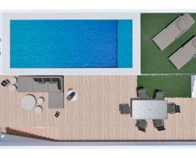 Domy z prywatnym basenem w Finestrat 20